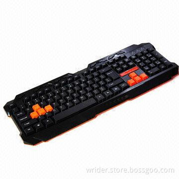 Multimedia Keyboard with 8 Hot Keys